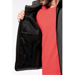 Veste Softshell à capuche avec manches amovibles - SP