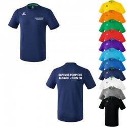 Tee shirt Erima 11 couleurs MC - Personnalisé