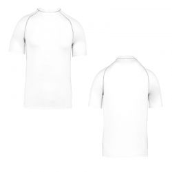 T-shirt technique à manches courtes avec protection anti-UV