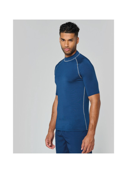 T-shirt technique à manches courtes avec protection anti-UV