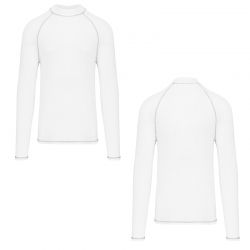 T-shirt technique à manches longues avec protection anti-UV unisexe