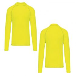 T-shirt technique à manches longues avec protection anti-UV unisexe