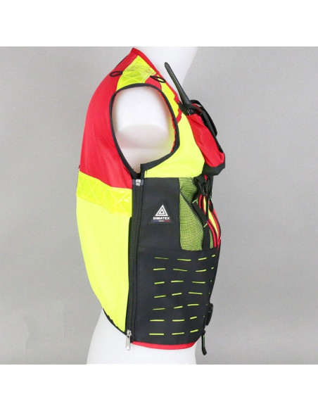 Gilet FURY Dimatex haute visibilité manches amovibles | Men Fire