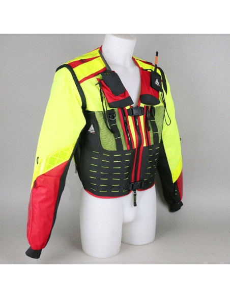 Gilet FURY Dimatex haute visibilité manches amovibles | Men Fire