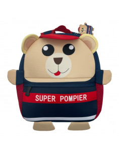 Sac à dos Nounours Super Pompier | Men Fire Boutique des Sapeurs-Pompiers