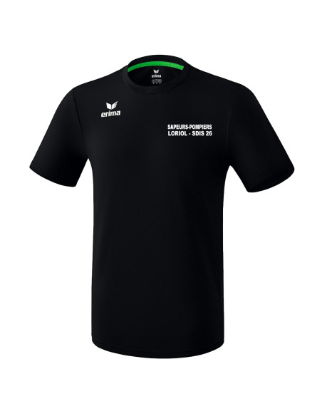 Tee shirt Erima 11 couleurs MC - Men Fire La Boutique Sapeurs Pompiers