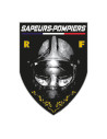 Autocollant blason Sapeurs-Pompiers Dark CF1 | Men Fire Boutique SP