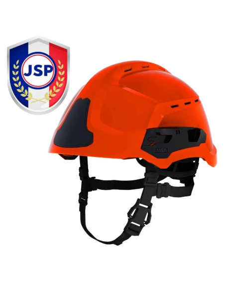 Casque F2XR JSP MSA Orange | Men Fire la Boutique des JSP
