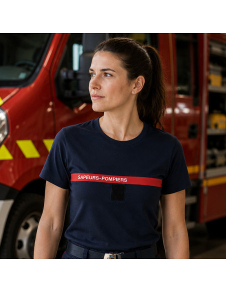 T-shirt professionnel Femme | Men Fire Boutique des Sapeurs-Pompiers