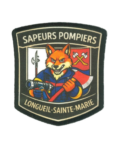 Devis écussons sublimés sur mesure dès 25 pièces | Men Fire