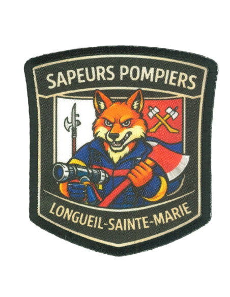 Devis écussons sublimés sur mesure dès 25 pièces | Men Fire