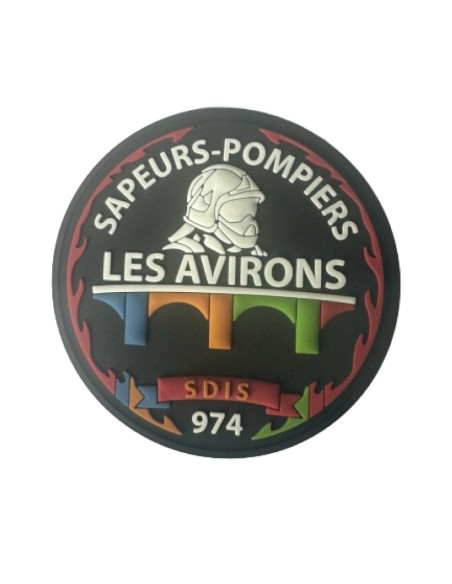 Devis écussons PVC 2D & 3D sur mesure dès 25 pièces | Men Fire