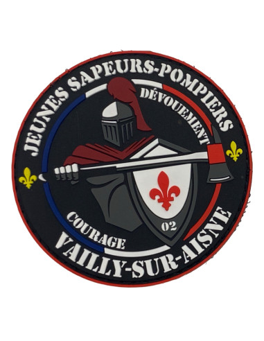 Devis écussons PVC 2D & 3D sur mesure dès 25 pièces | Men Fire