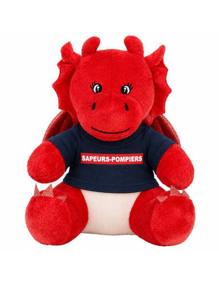 Peluche Dragon Mumbles® POMPIER