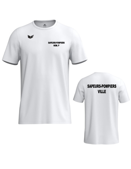 T-shirt MC Erima INTRO | Men Fire la Boutique des Sapeurs-Pompiers