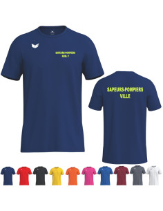 T-shirt MC Erima INTRO | Men Fire la Boutique des Sapeurs-Pompiers