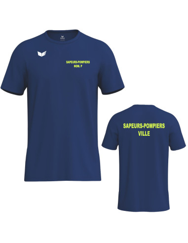 T-shirt MC Erima INTRO | Men Fire la Boutique des Sapeurs-Pompiers