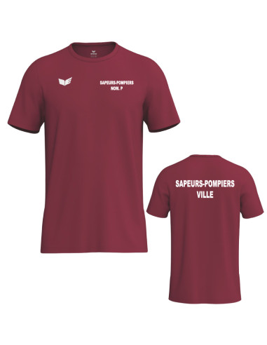 T-shirt MC Erima INTRO | Men Fire la Boutique des Sapeurs-Pompiers