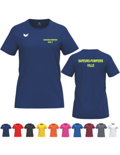 T-shirt MC Femme Erima INTRO | Men Fire la Boutique Sapeurs-Pompiers