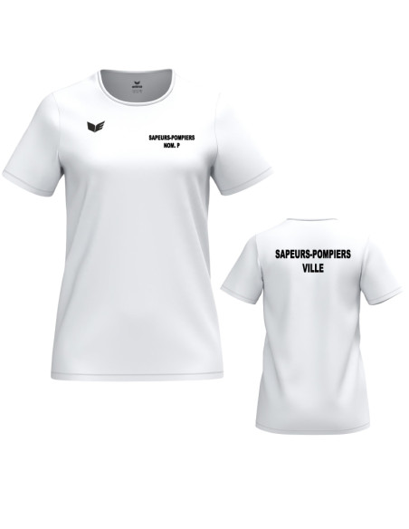 T-shirt MC Femme Erima INTRO | Men Fire la Boutique Sapeurs-Pompiers