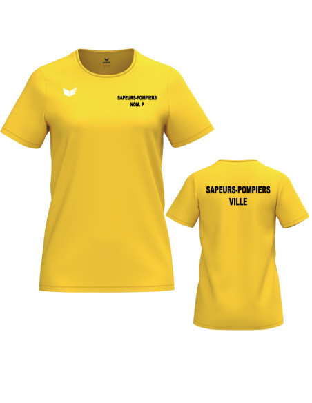 T-shirt MC Femme Erima INTRO | Men Fire la Boutique Sapeurs-Pompiers