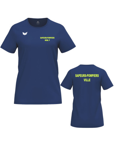 T-shirt MC Femme Erima INTRO | Men Fire la Boutique Sapeurs-Pompiers