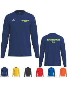 T-shirt ML Erima INTRO | Men Fire la Boutique des Sapeurs-Pompiers
