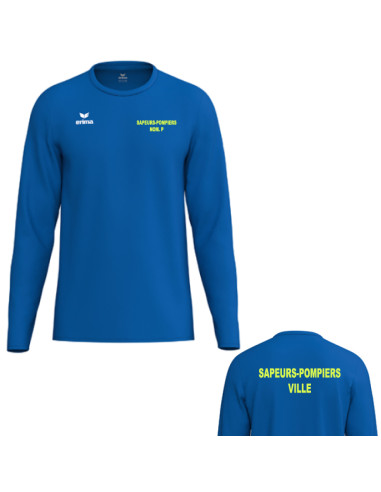T-shirt ML Erima INTRO | Men Fire la Boutique des Sapeurs-Pompiers