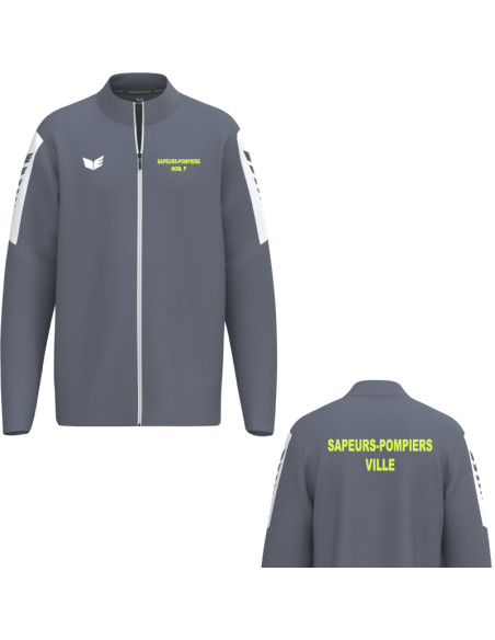 Veste Erima INTRO personnalisée | Men Fire Boutique Sapeurs-Pompiers