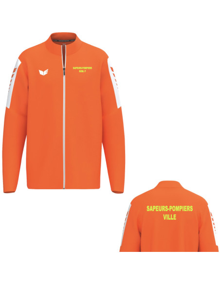 Veste Erima INTRO personnalisée | Men Fire Boutique Sapeurs-Pompiers