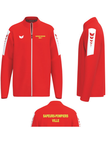 Veste Erima INTRO personnalisée | Men Fire Boutique Sapeurs-Pompiers