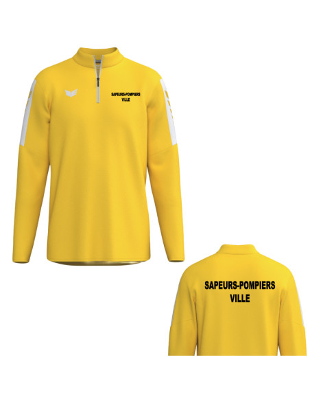 Sweat 1/4 zip Erima INTRO personnalisé | Men Fire la Boutique SP