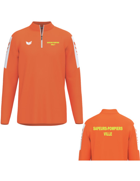 Sweat 1/4 zip Erima INTRO personnalisé | Men Fire la Boutique SP