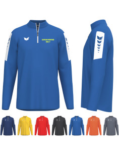 Sweat 1/4 zip Erima INTRO personnalisé | Men Fire la Boutique SP