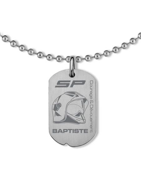 Plaque Acier SP - Personnalisée